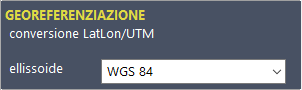 Preferenze Georeferenziazione.